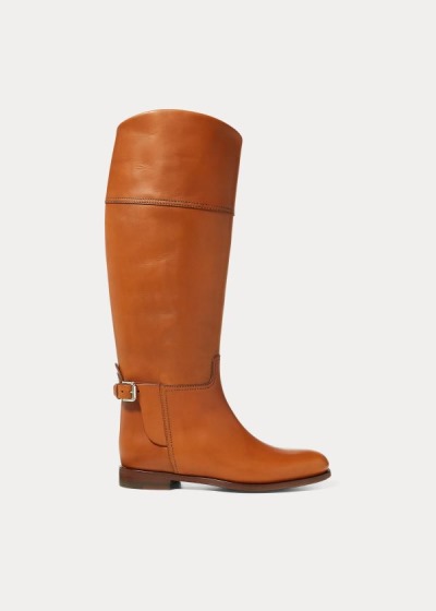 Women's Ralph Lauren Sallen Calfskin Riding Boots | 402187MFV